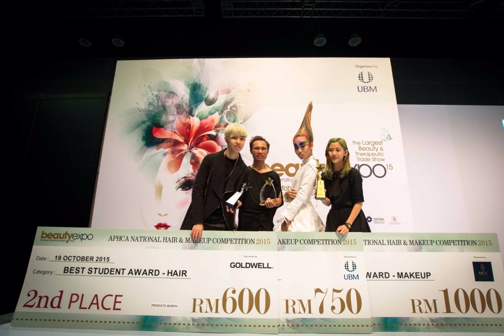 APHCA National Hair & Makeup Competition Award 2015